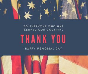 Happy Memorial Day